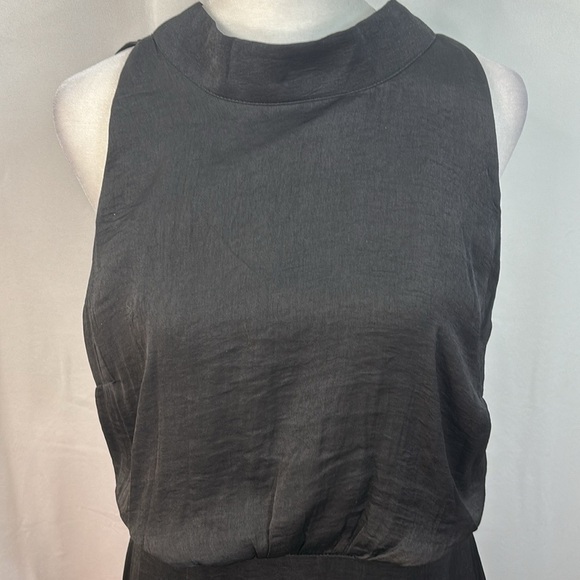 Sam Endelman Black Halter Tiered Maxi Dress- NWT- 8 - Picture 4 of 15